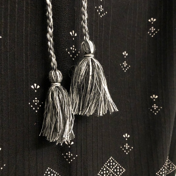 Lucky Brand Woman’s Blouse with Tassels - Picture 10 of 12